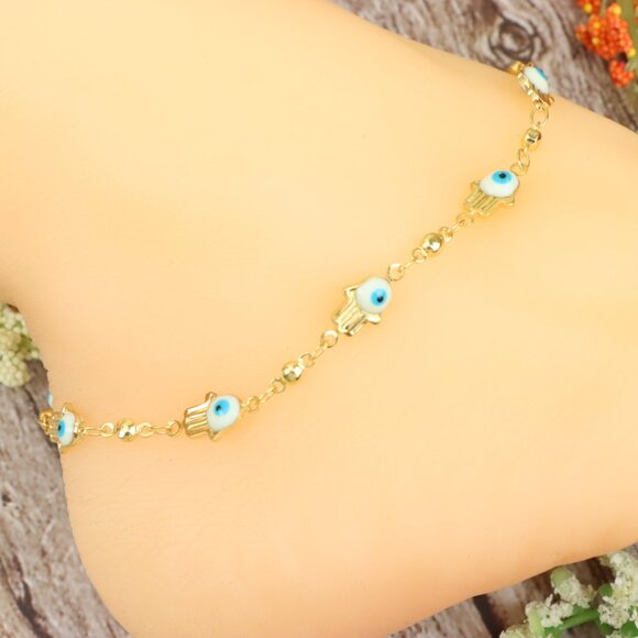 "Dainty Anklet for Women – Elegant Everyday Jewelry & Perfect Gift | MLCRC1436 - Picture 2 of 10